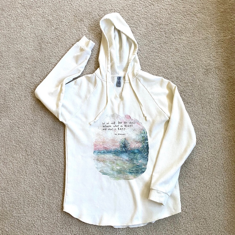 Harry Potter JK Rowling Quote hoodie